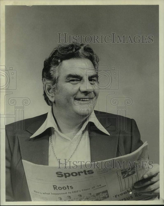 1978 Press Photo Sports Commentator Jimmy Snyder - nop44117