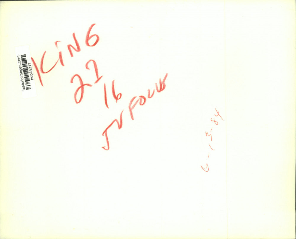 1984 Press Photo Musician B.B. King on PBS Television Special - nop44317