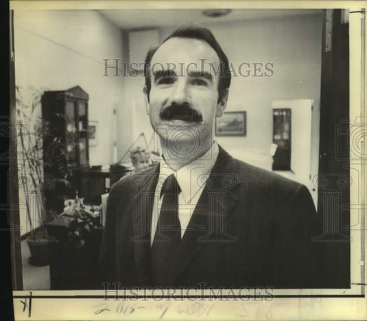 1973 Press Photo G. Gordon Liddy, one of the convicted Watergate conspirators