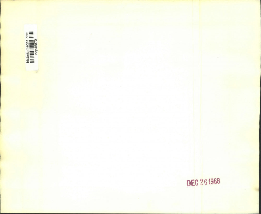 1968 Press Photo President Johnson and Melvin R. Laird at the White House.