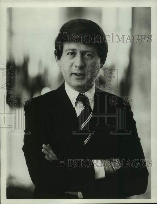 1980 Press Photo Ted Koppel, correspondent at ABC News. - nop46099