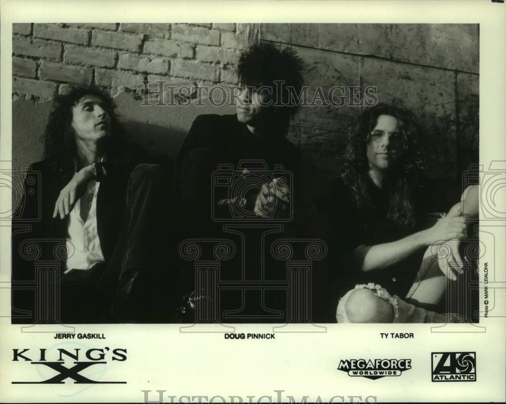 1991 Press Photo Music Group King&#39;s X - nop47070