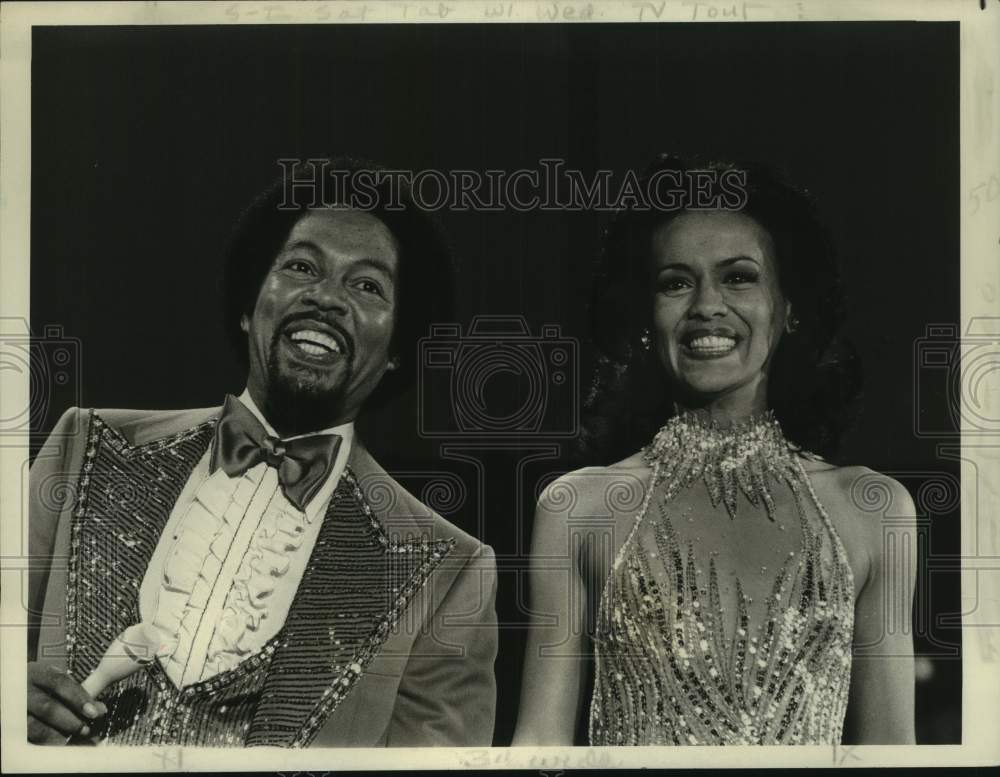 1977 Press Photo &quot;The Marilyn McCoo &amp; Billy Davis, Jr. Show&quot; cast - nop47692- Historic Images