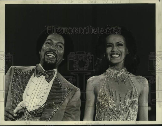 1977 Press Photo "The Marilyn McCoo & Billy Davis, Jr. Show" cast - nop47692- Historic Images