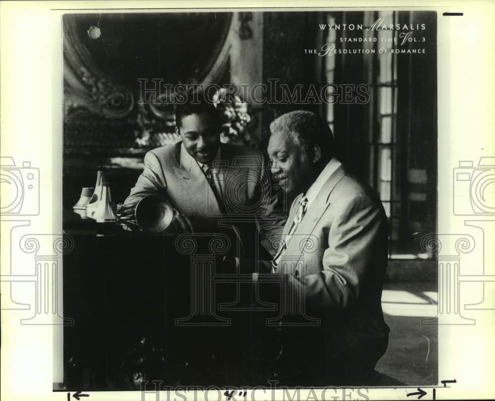 1991 Press Photo Wynton Marsalis, Musician - nop48683