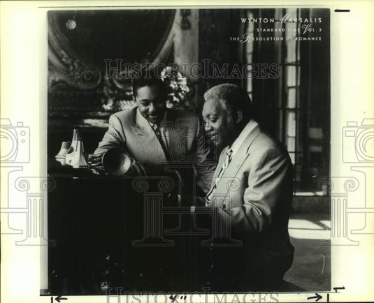 1991 Press Photo Wynton Marsalis, Musician - nop48683