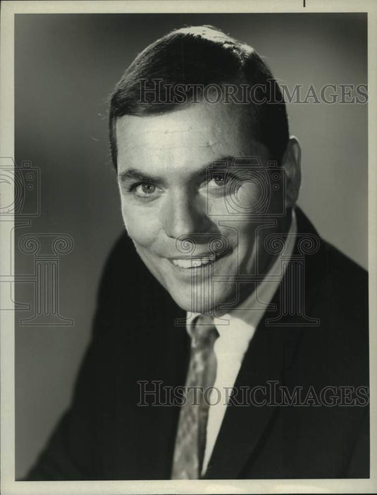 1967 Press Photo Peter Marshall, Host, "Hollywood Squares" on NBC Television