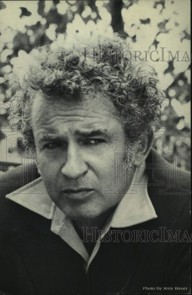 1970 Press Photo Norman Mailer, Author of &quot;Of a Fire on the Moon&quot; book