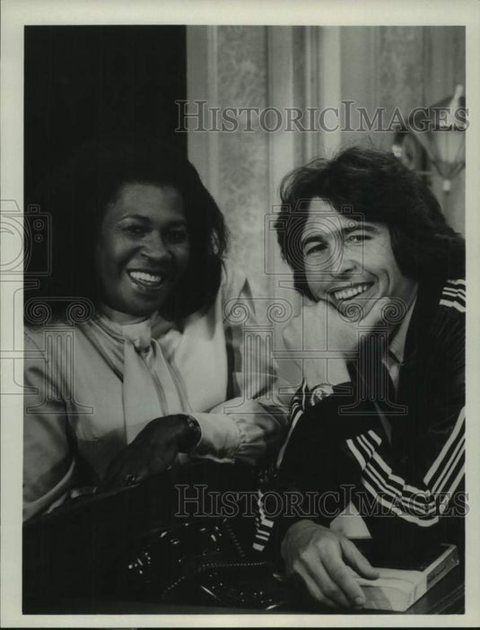 1979 Press Photo Randolph Mantooth, "Detective School-One Flight Up" - nop49415