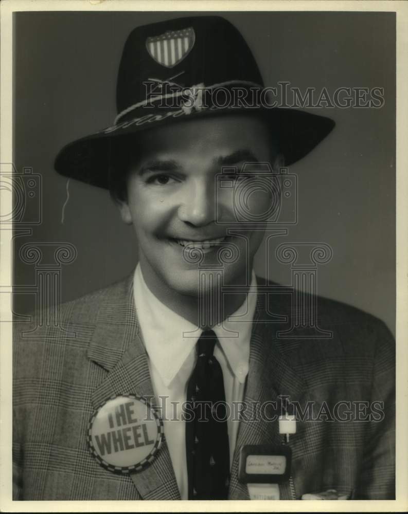 1960 Press Photo Langdon Parker Marvin, Candidate for Democratic Senator