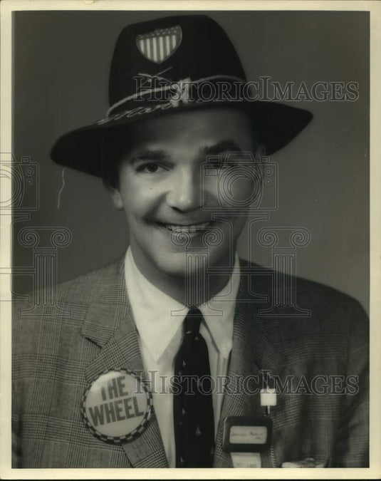 1960 Press Photo Langdon Parker Marvin, Candidate for Democratic Senator