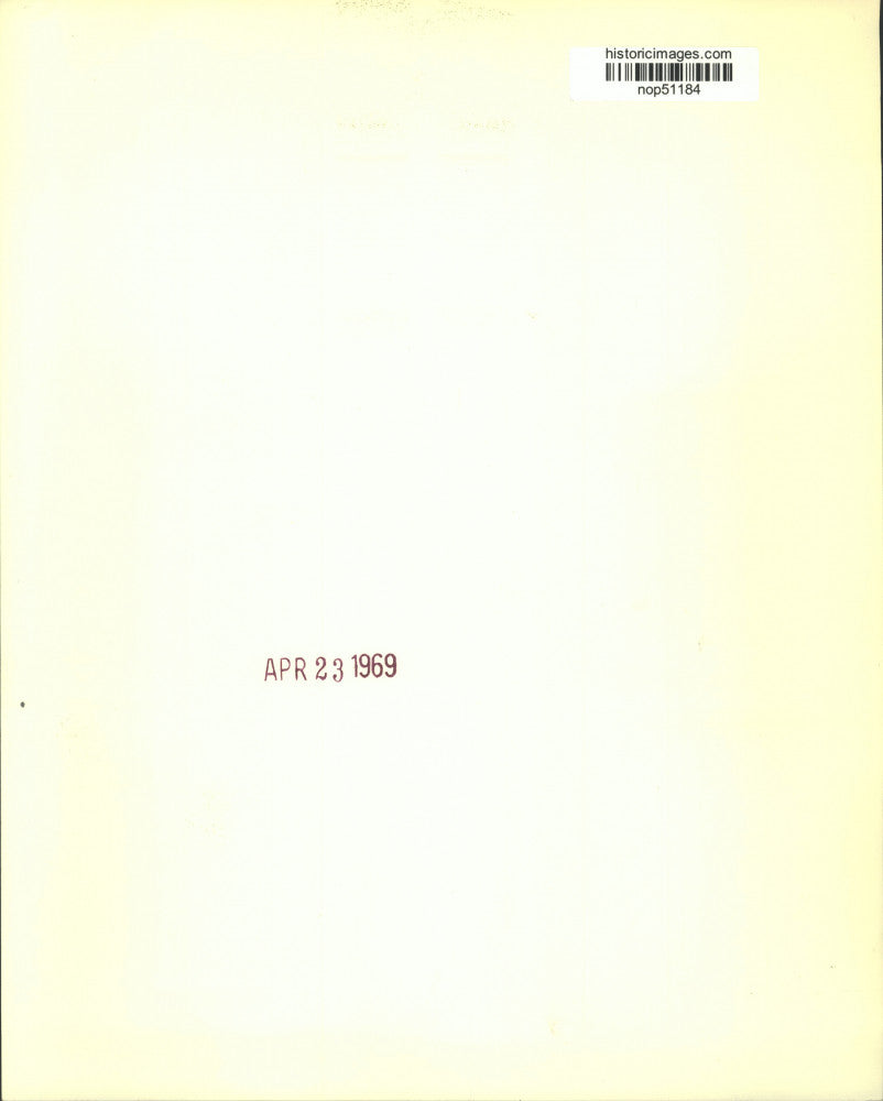 1969 Press Photo Abe Mandell, President of Independent Television Corporation