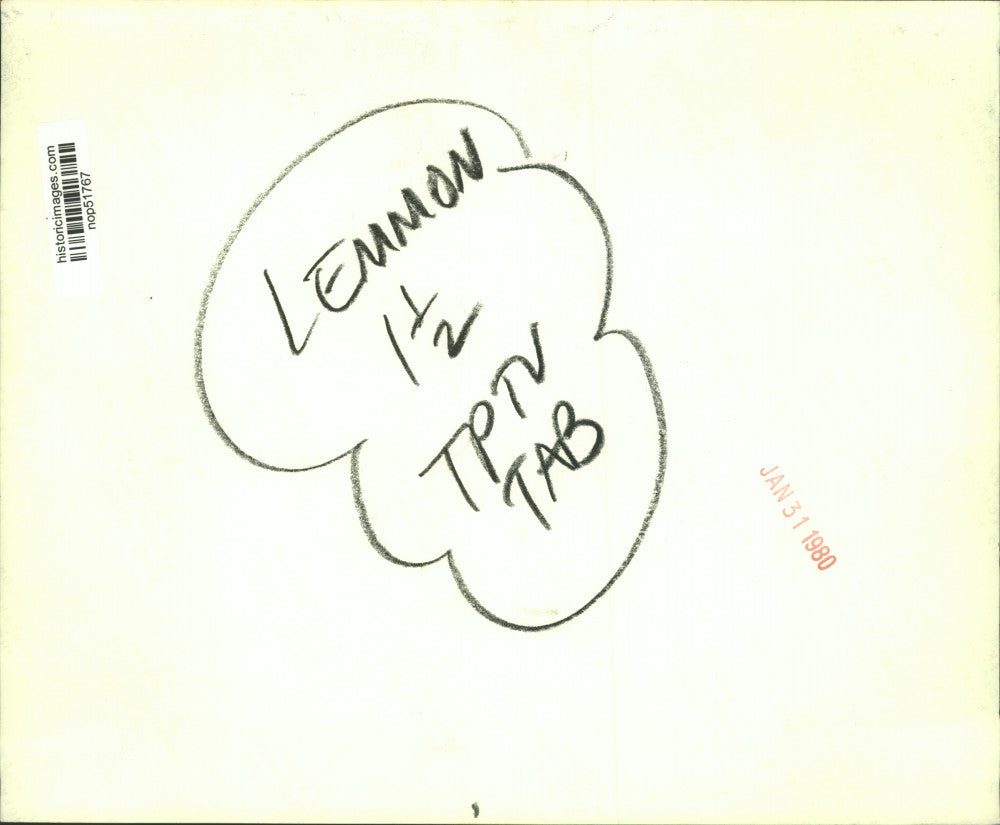 1980 Press Photo Jack Lemmon interviewed on "The Mike Douglas Show." - nop51767