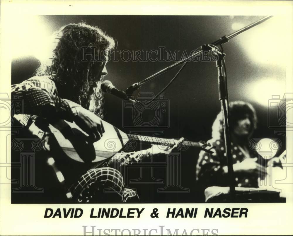 1994 Press Photo Recording artists David Lindley and Hani Naser - nop52829
