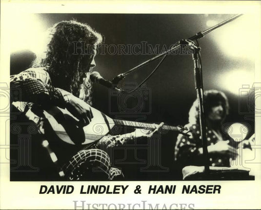 1994 Press Photo Recording artists David Lindley and Hani Naser - nop52829