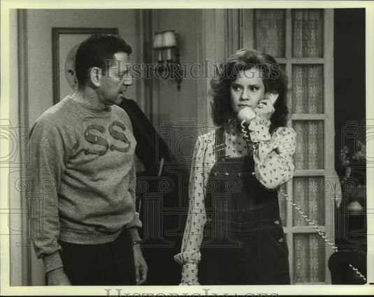 1982 Press Photo "Laurie's First Date, A.D." on the NBC-TV comedy "Love, Sidney"
