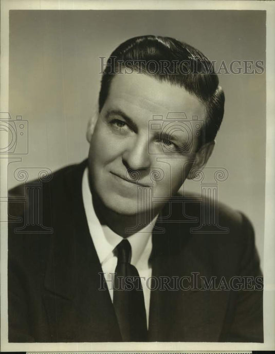 1951 Press Photo Howard S. Meighan, president, CBS Radio Division. - nop53720