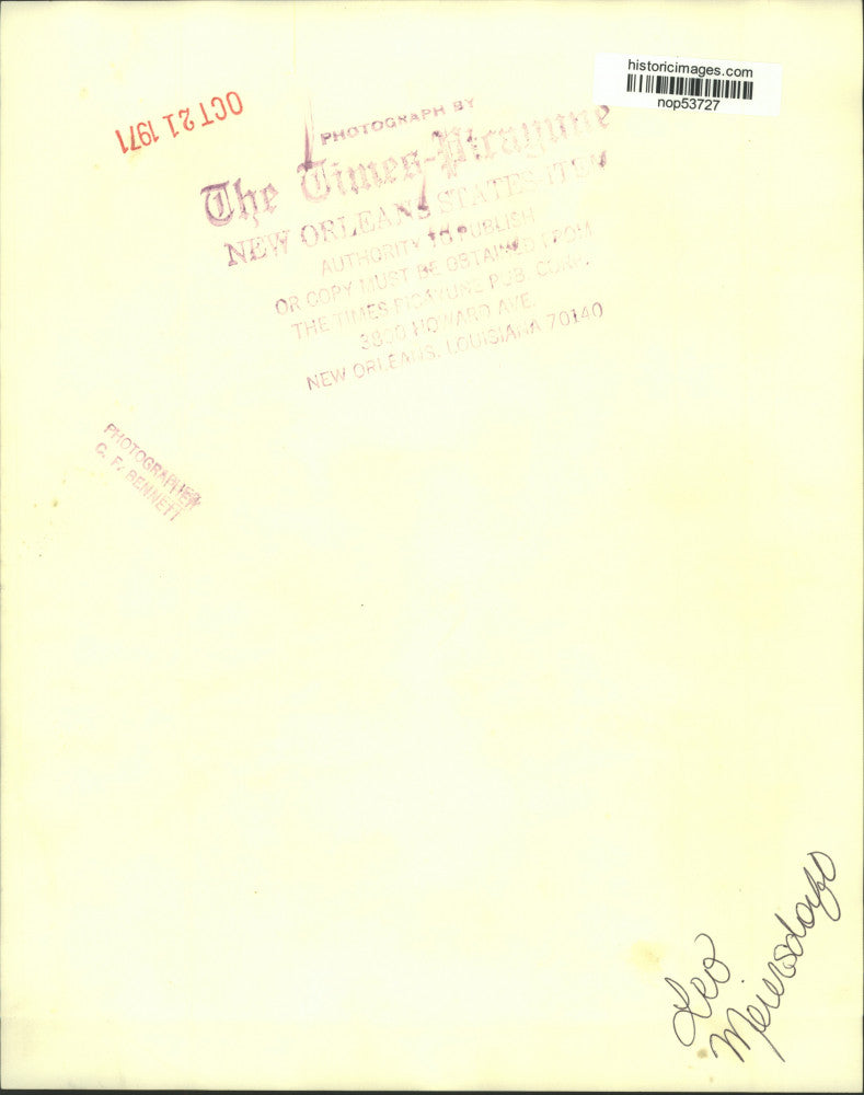 Load image into Gallery viewer, 1971 Press Photo Example of Leo Meiersdorff's work done for jazz musicians.
