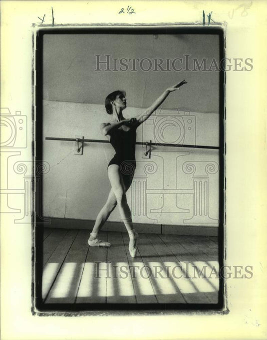 1979 Press Photo Nanette Ledet, New Orleans Ballet. - nop55308