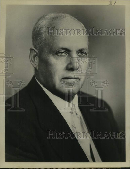 1955 Press Photo AFL president George Meany appears on "Face the Nation"