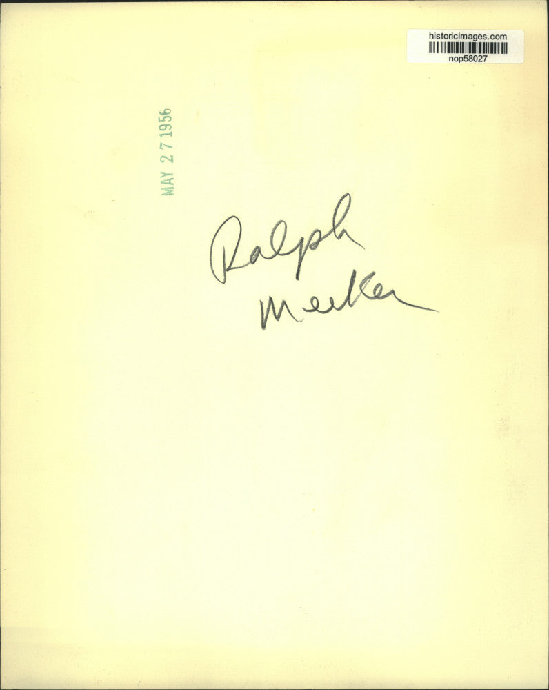 1955 Press Photo Actor Ralph Meeker in "Desert Sands" movie - nop58027