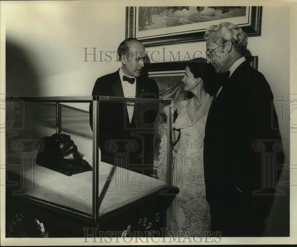 1976 Press Photo Valery Giscard D&#39;Estaing, President of France - nop59040