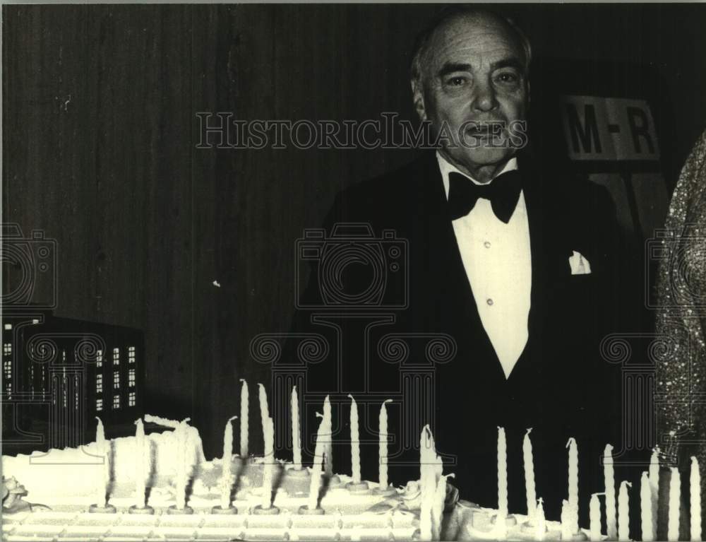 1978 Press Photo Harry Frederick Oppenheimer celebrates his 70th in Johannesburg- Historic Images