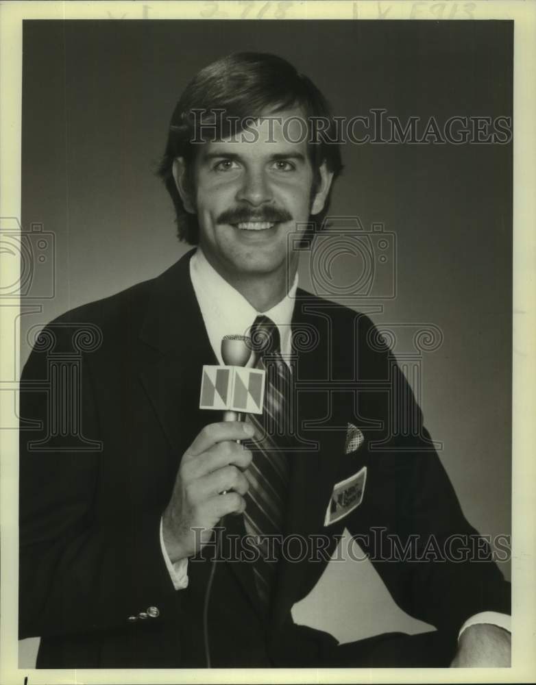 1979 Press Photo John Naber, NBC Sportscaster - nop64201- Historic Images