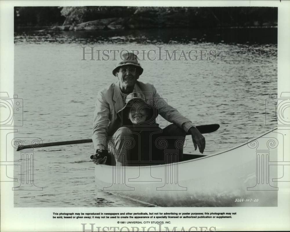 1981 Press Photo Scene from the movie &quot;On Golden Pond&quot; - nop65763- Historic Images