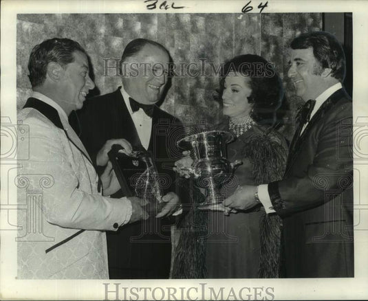 1974 Press Photo Italian Cultural Society honorees at St. Joseph's Day banquet