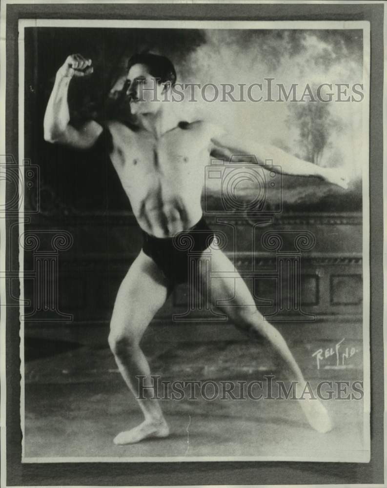 1931 Press Photo Eddie Reggie, The Original Mr. New Orleans - nop68129