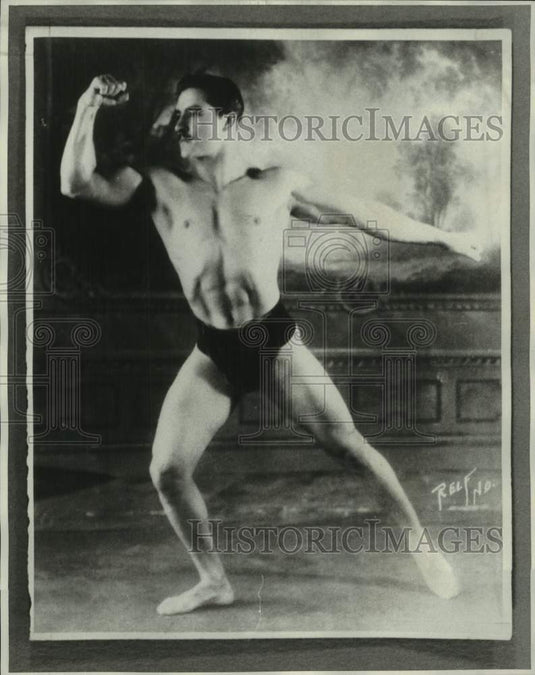 1931 Press Photo Eddie Reggie, The Original Mr. New Orleans - nop68129