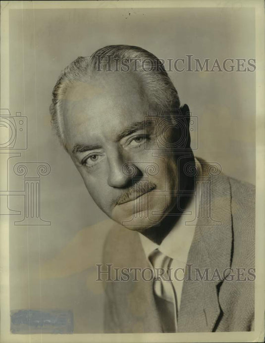 1955 Press Photo William Powell, Actor - nop68292