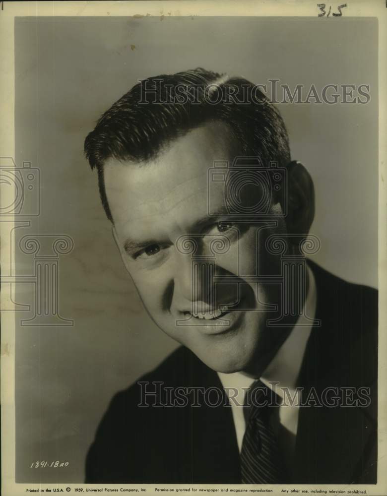 1959 Press Photo Tony Randall, actor - nop68405