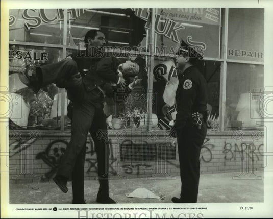 1985 Press Photo Scene from movie "Police Academy 2" - nop69542
