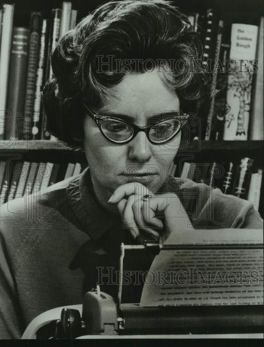 1968 Press Photo Marian Palmer's "The White Boar," published by Doubleday.