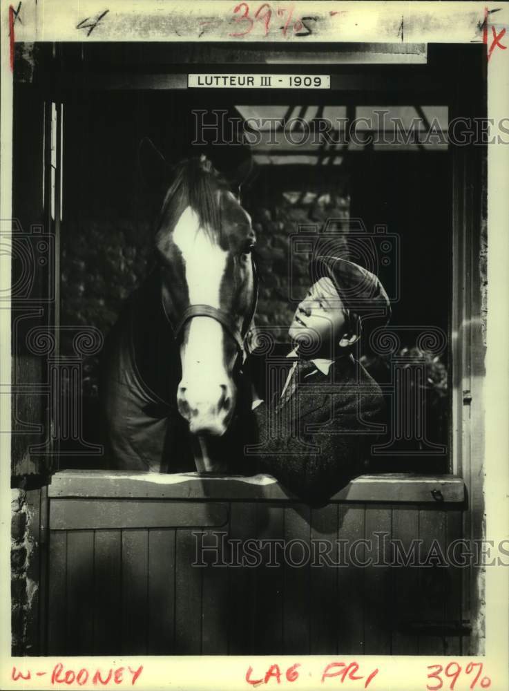 1978 Press Photo Mickey Rooney stars in "National Velvet" - nop72057- Historic Images