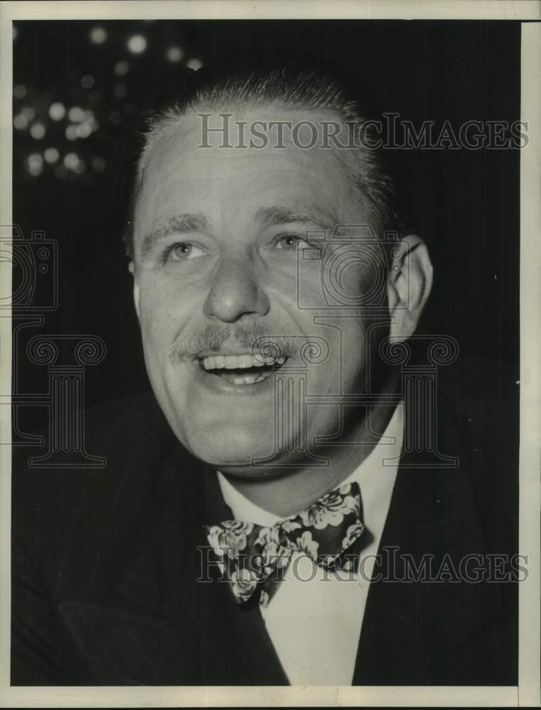 1947 Press Photo Elliott Roosevelt witness at the Brewster Committee's inquiry