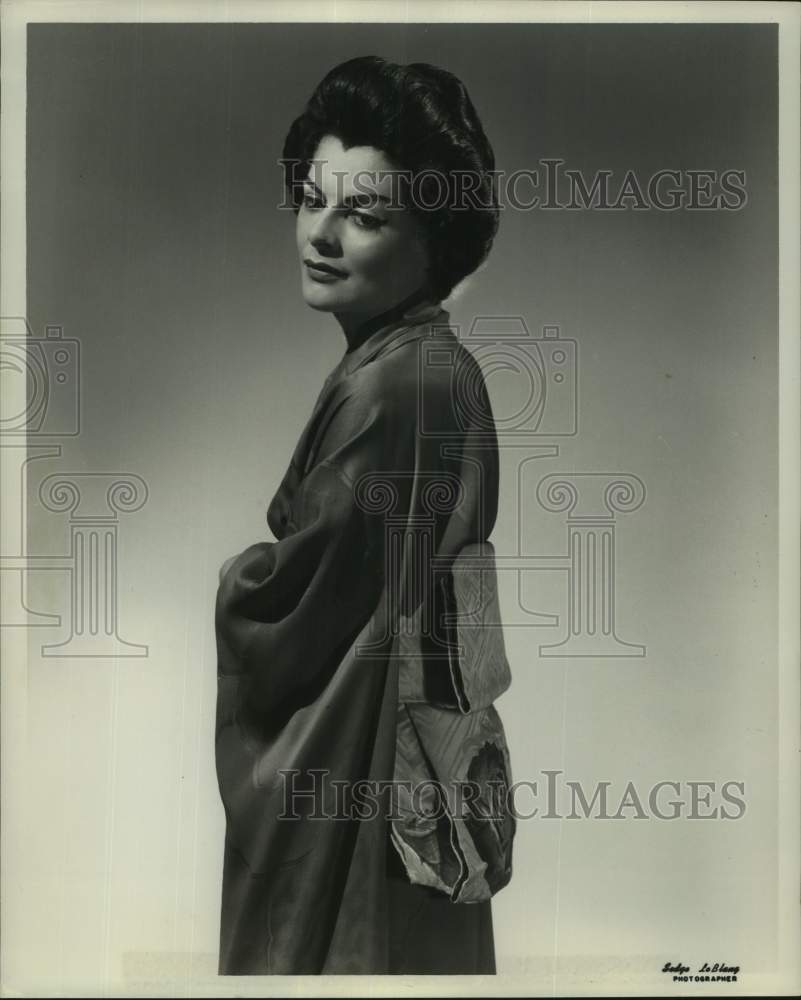 1956 Press Photo Margaret Roggero as Suzuki in "Madame Butterfly" - nop72319