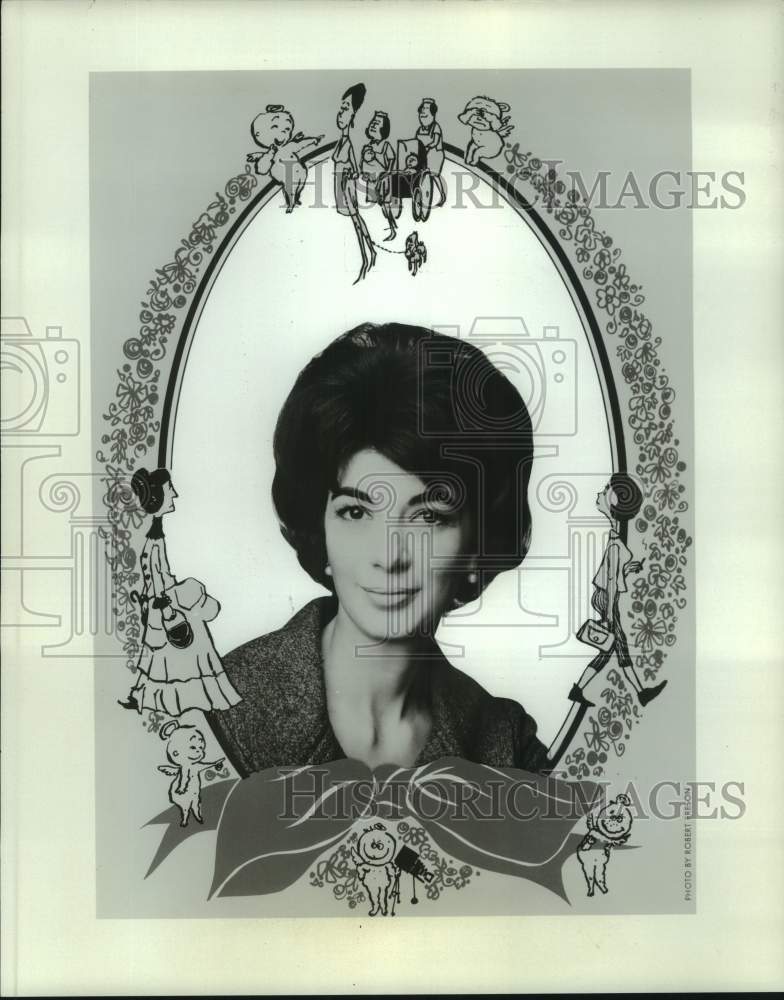 1964 Press Photo &quot;Mothers are Funnier Than Children&quot; author Betty Rollins.