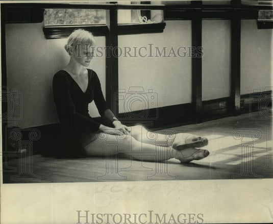 1975 Press Photo Galina Panov, Ballet Dancer at New Orleans Theater - nop73291