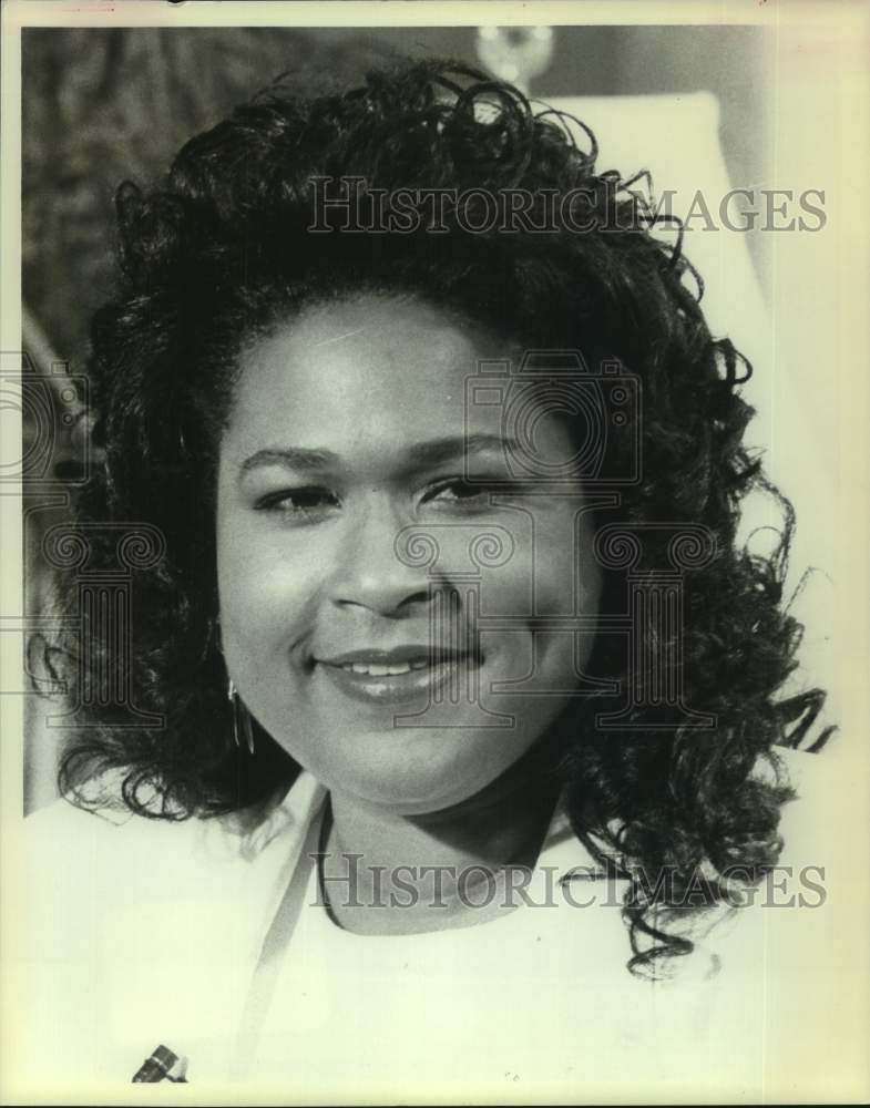 1990 Press Photo Actress Francesca Roberts - nop73650
