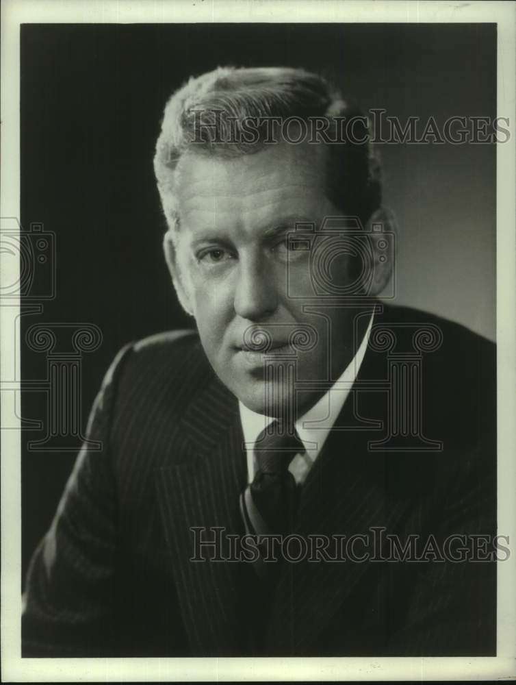 1972 Press Photo Elton Rull, American Broadcasting Company former president