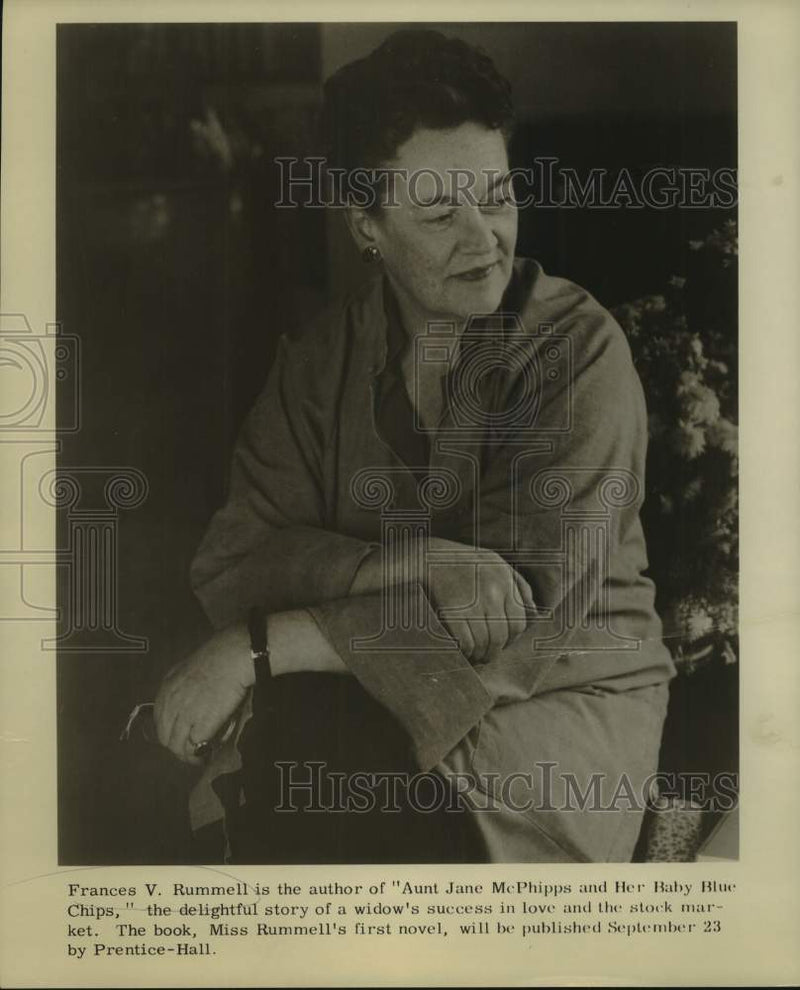 Load image into Gallery viewer, 1960 Press Photo Author Frances Rummell-Aunt Jane McPhipps and Her Baby Blue...
