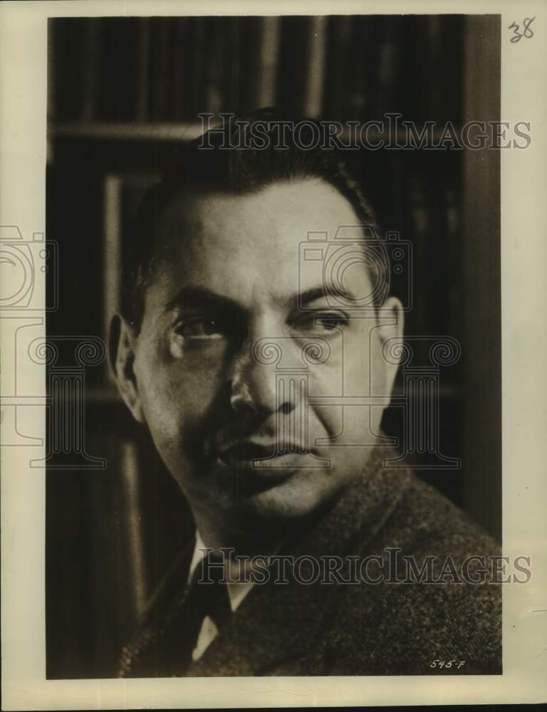 1956 Press Photo Dr. Leo Schwarz will lecture in Jewish Community Center Series