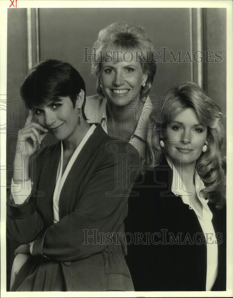 1993 Press Photo Cast members of the NBC&#39;s &quot;Woman On The Ledge&quot; - nop77256- Historic Images