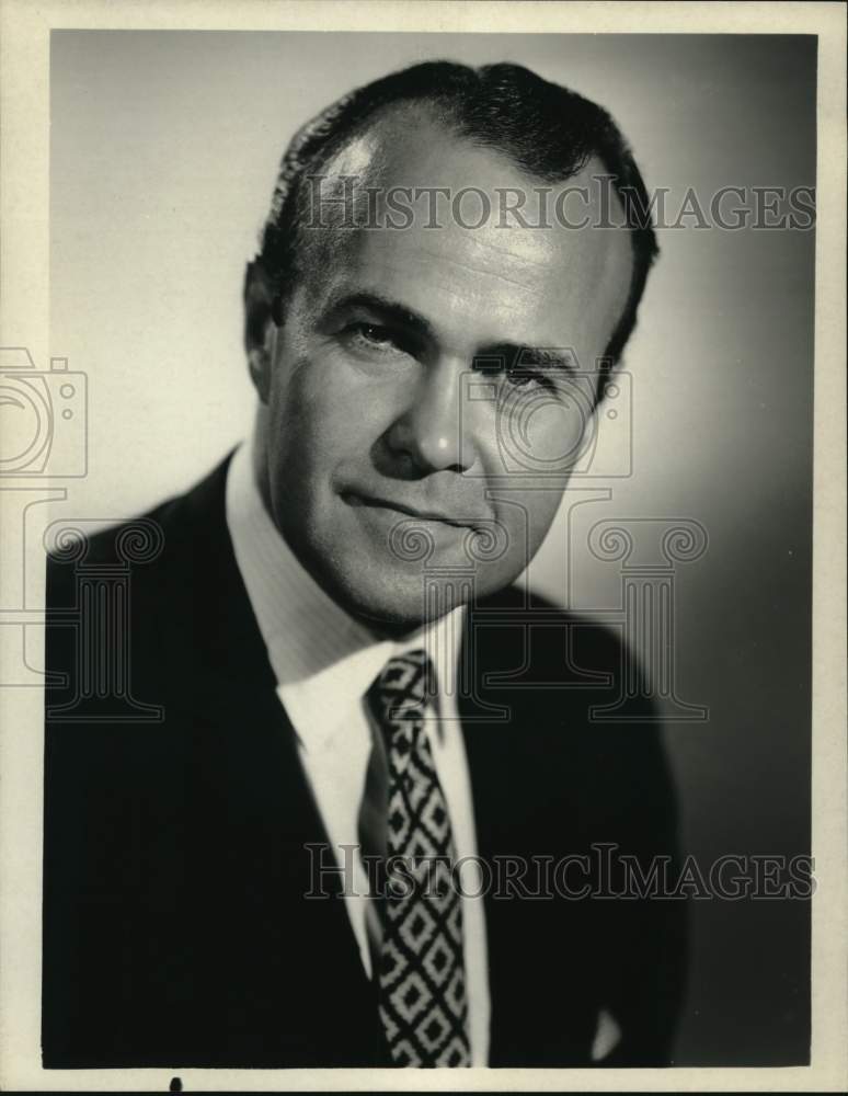 1968 Press Photo NBC News Correspondent Sander Vanocur - nop79716