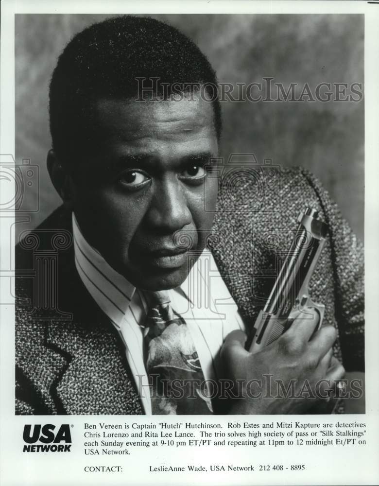 1991 Press Photo Ben Vereen in "Silk Stalkings" - nop80299- Historic Images