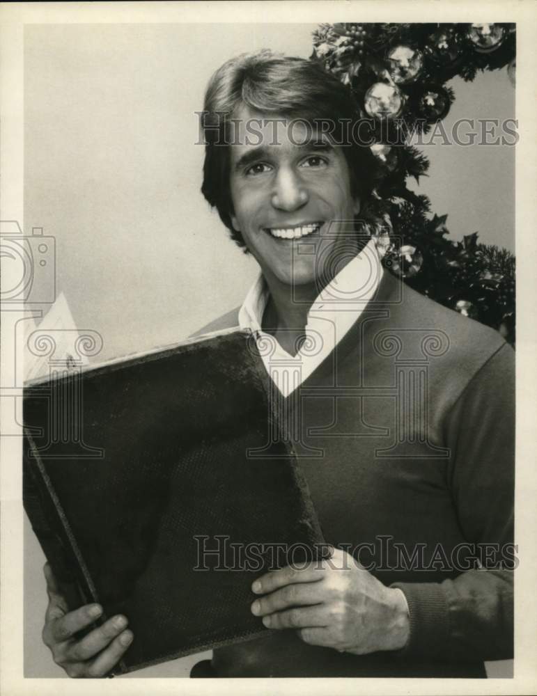 1979 Press Photo Henry Winkler stars in "An American Christmas Carol"