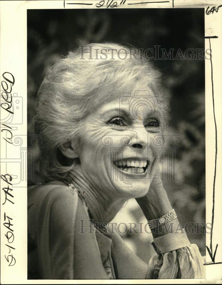 1979 Press Photo Actress Janet Leigh promotes her movie &quot;Mirror, Mirror&quot;